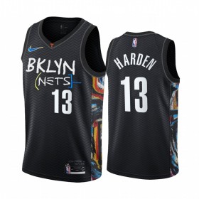 Maillot NBA Brooklyn Nets James Harden 13 2020-21 City Edition Swingman - Homme